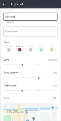 Longboard Spots android App screenshot 1